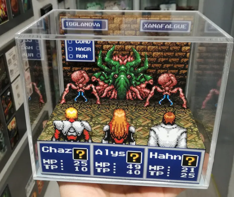 Phantasy Star Iv Cubic Diorama 2
