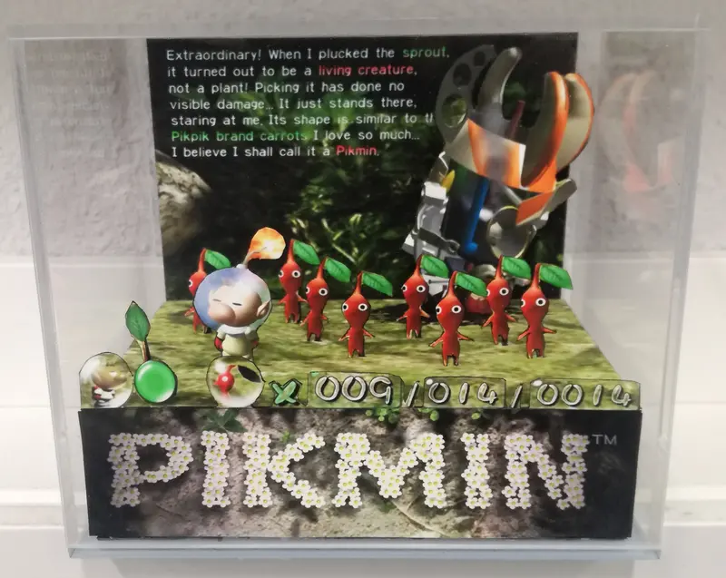 Pikmin Cubic Diorama 1