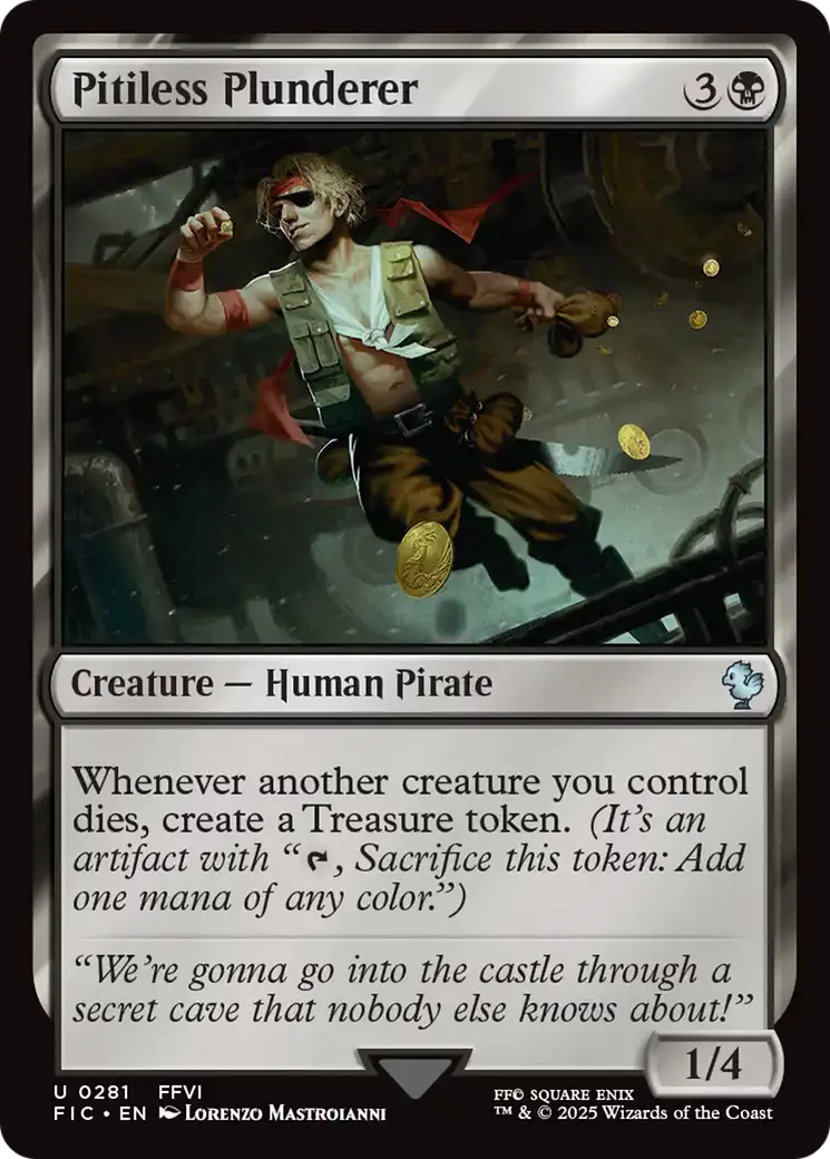 Pitiless Plunderer [Final Fantasy Commander] 1