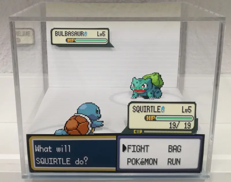 Pokemon Battle Cubic Diorama 1