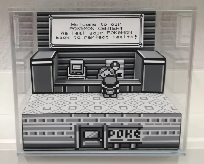 Pokemon Center Cubic Diorama 1