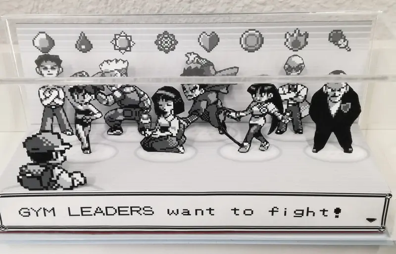 Pokemon Gym Leaders Panoramic Cube 1