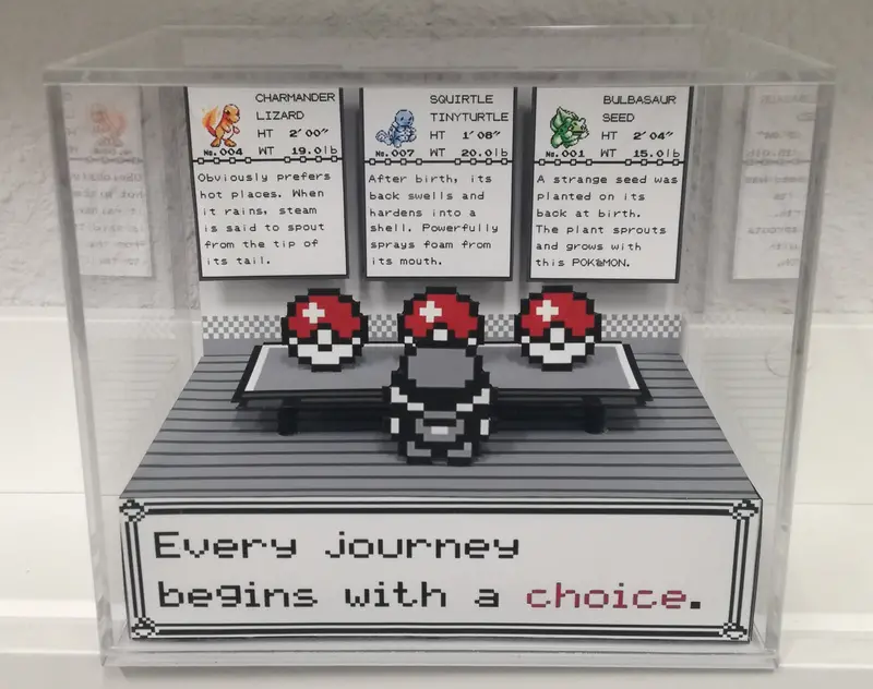 Pokemon Laboratory C Cubic Diorama 1