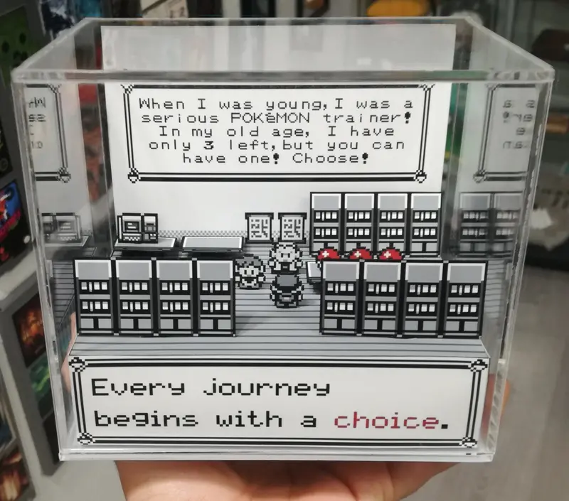 Pokemon Laboratory Cubic Diorama 2