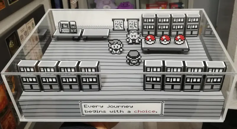 Pokemon Laboratory Mega Cube Diorama 1