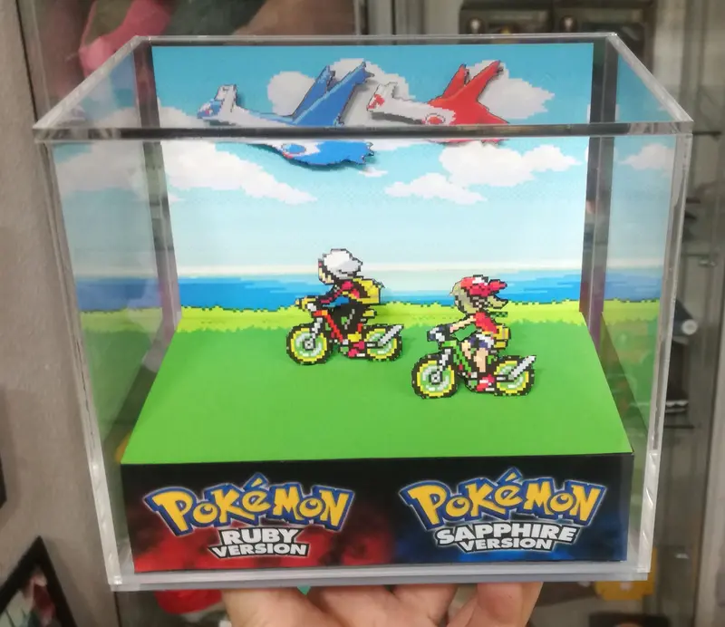 Pokemon Ruby And Sapphire Intro Cubic Diorama 2