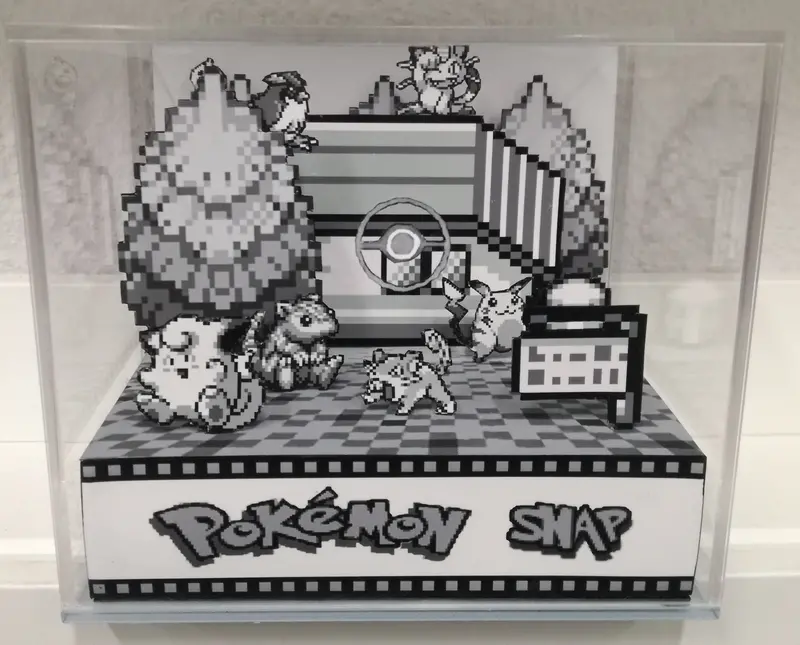 Pokemon Snap Game Boy Cubic Diorama 1