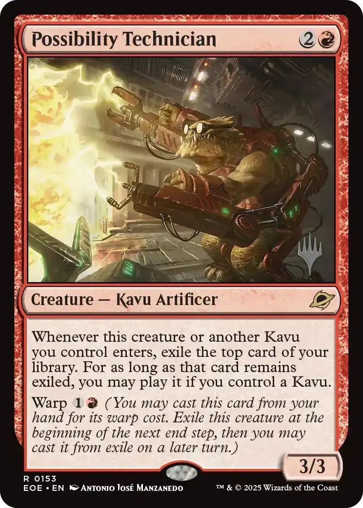 Possibility Technician (Promo Pack) [Edge Of Eternities Promo Pack] 1