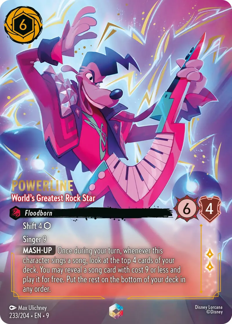 Powerline - World's Greatest Rock Star (Enchanted) (233/204) [Fabled] 1