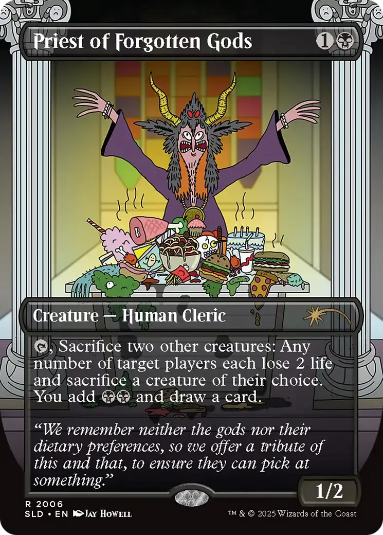 Priest Of Forgotten Gods (Rainbow Foil) [Secret Lair Drop Series] 1
