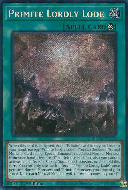 Primite Lordly Lode [Blmm-En172] Secret Rare 1