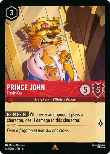Prince John - Fraidy-Cat (146/204) [Reign Of Jafar] 1