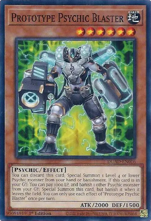 Prototype Psychic Blaster [Duad-En016] Common 1