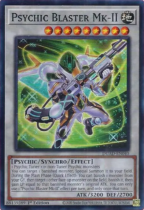 Psychic Blaster Mk-Ii [Duad-En040] Super Rare 1