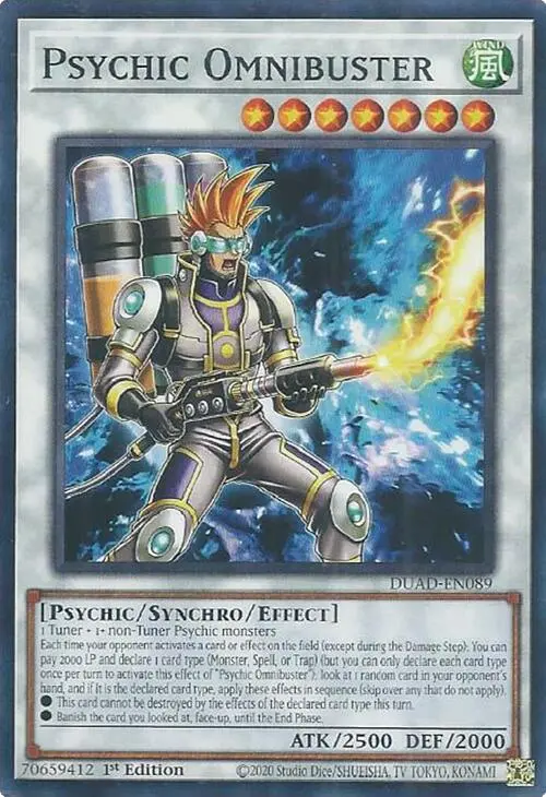 Psychic Omnibuster [Duad-En089] Common 1