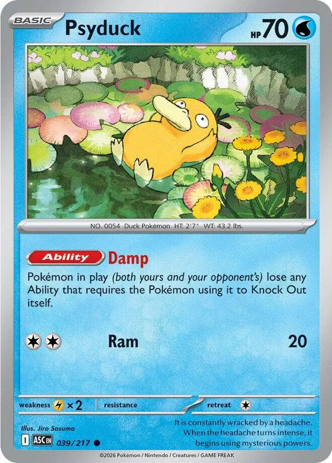 Psyduck (039/217) [Mega Evolution: Ascended Heroes] 1