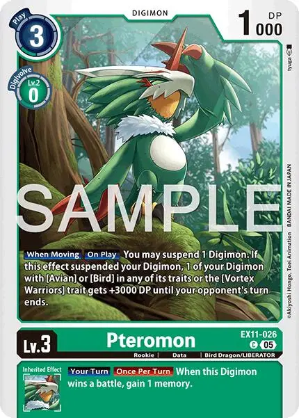 Pteromon [Ex11-026] [Dawn Of Liberator] 1