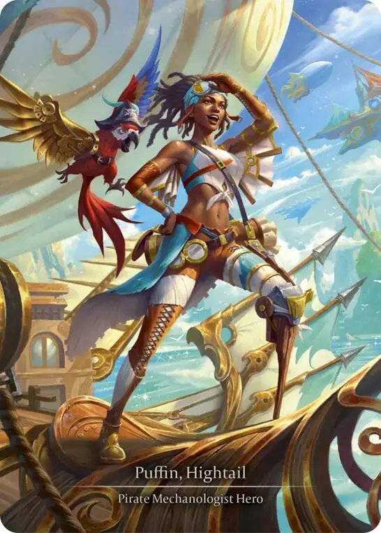 Puffin, Hightail (Marvel) [Sea001] (High Seas)  Cold Foil 1