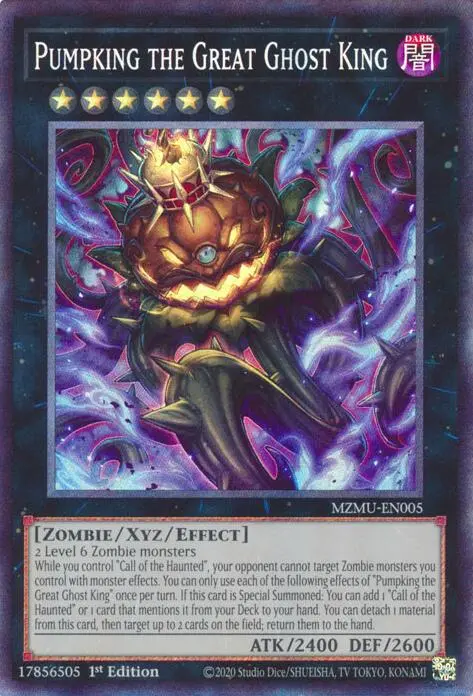 Pumpking The Great Ghost King (Collector's Rare) [Mzmu-En005] Collector's Rare 1