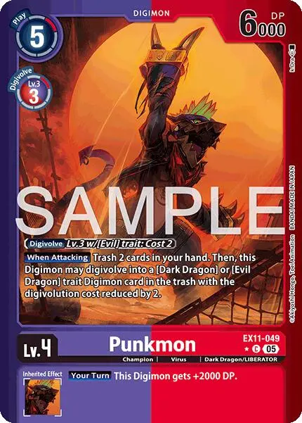 Punkmon [Ex11-049] (Limited Foil) [Dawn Of Liberator] 1