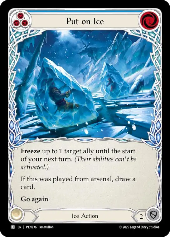 Put On Ice (Blue) (Regular) [Pen236] (Compendium Of Rathe) 1