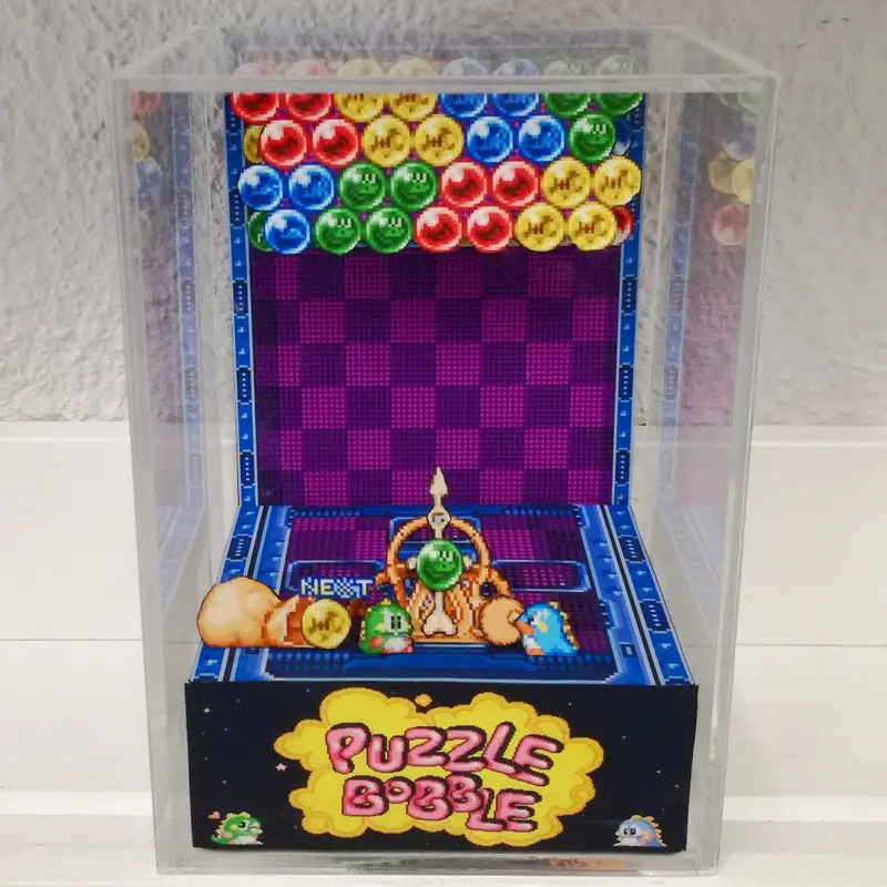 Puzzle Bobble Cubic Diorama 1