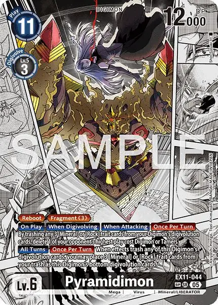 Pyramidimon [Ex11-044] (Sp) [Dawn Of Liberator] 1