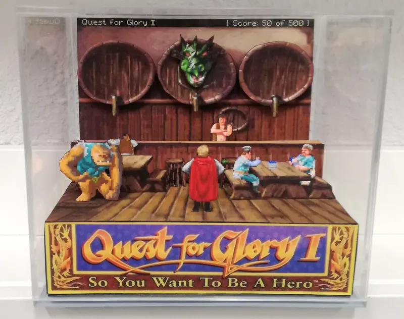 Quest For Glory I Cubic Diorama 1