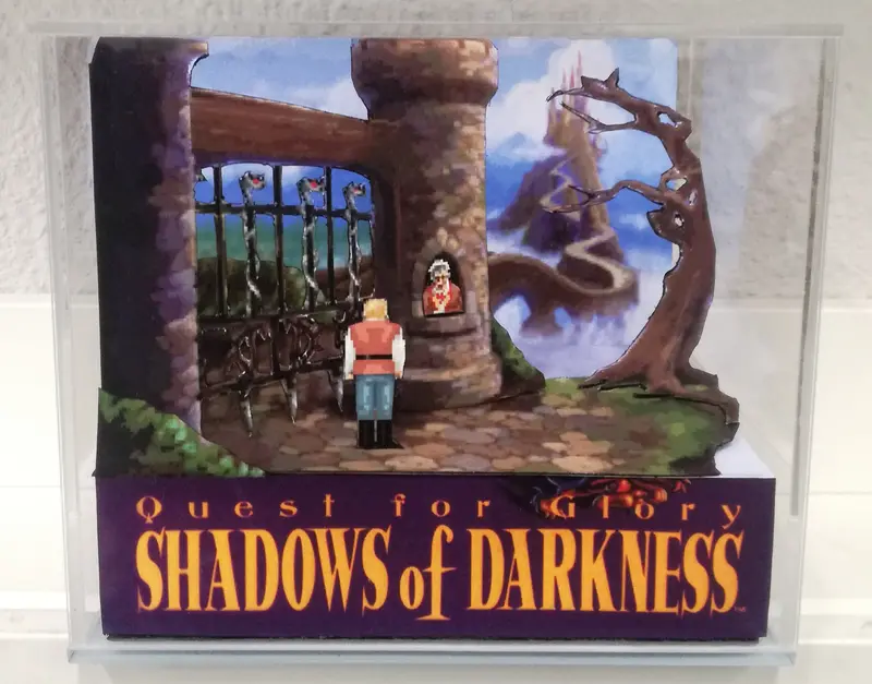 Quest For Glory Iv Cubic Diorama 1