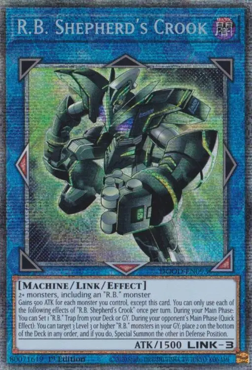 R.B. Shepherd's Crook (Starlight Rare) [Dood-En093] Starlight Rare 1