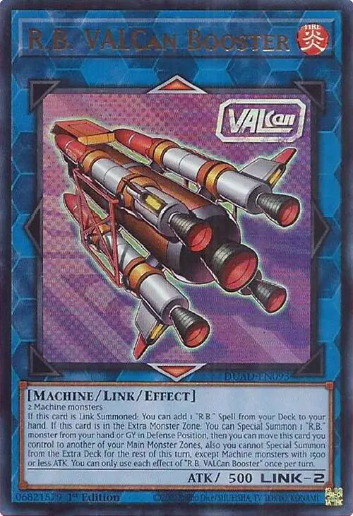 R.B. Valcan Booster [Duad-En093] Ultra Rare 1