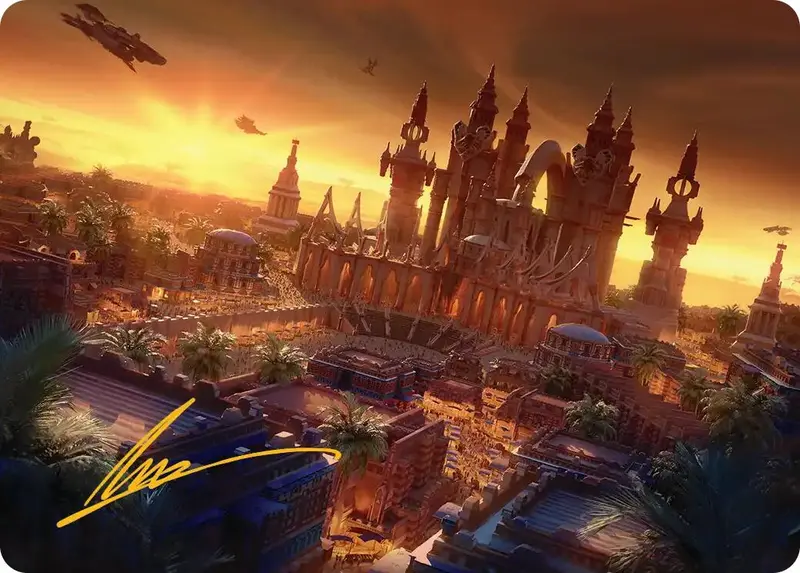 Rabanastre, Royal City Art Card (Gold-Stamped Signature) [Final Fantasy Art Series] 1