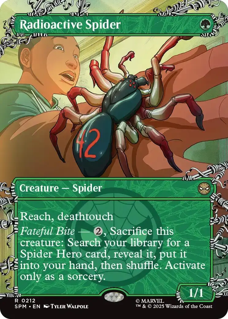 Radioactive Spider (Borderless) [Marvel's Spider-Man] 1