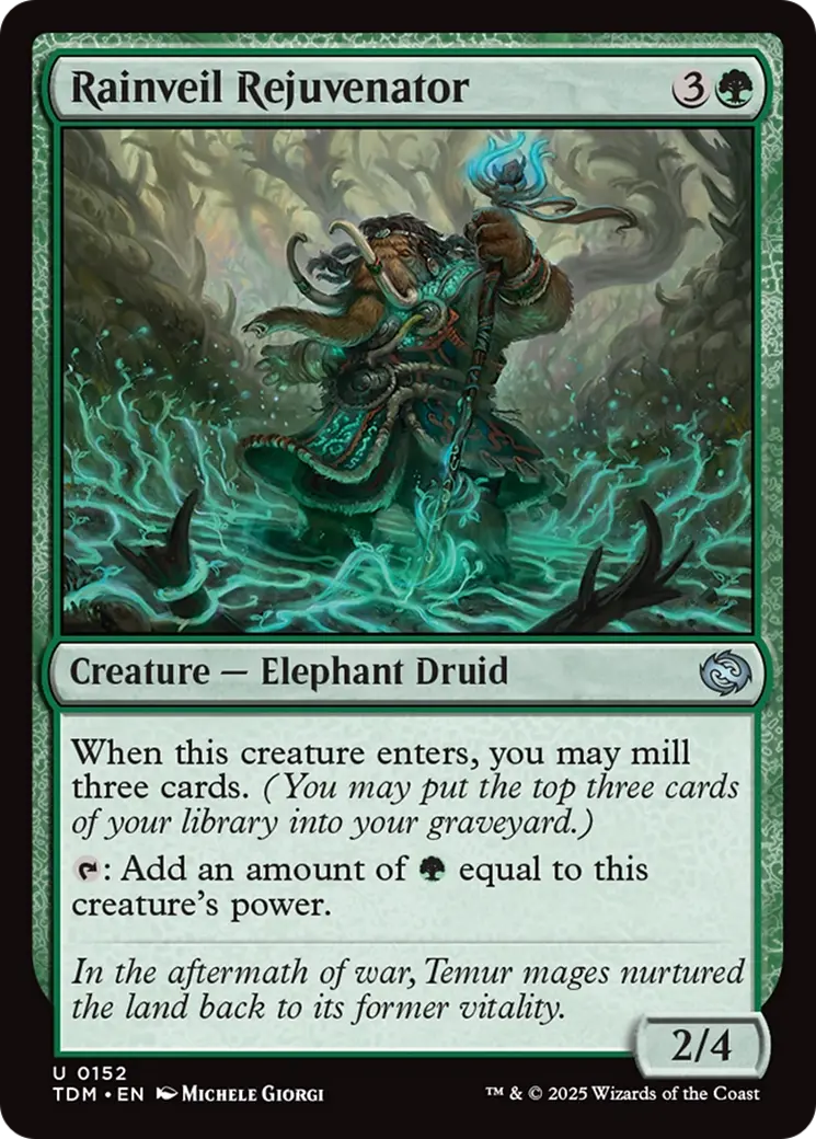 Rainveil Rejuvenator [Tarkir: Dragonstorm] 1