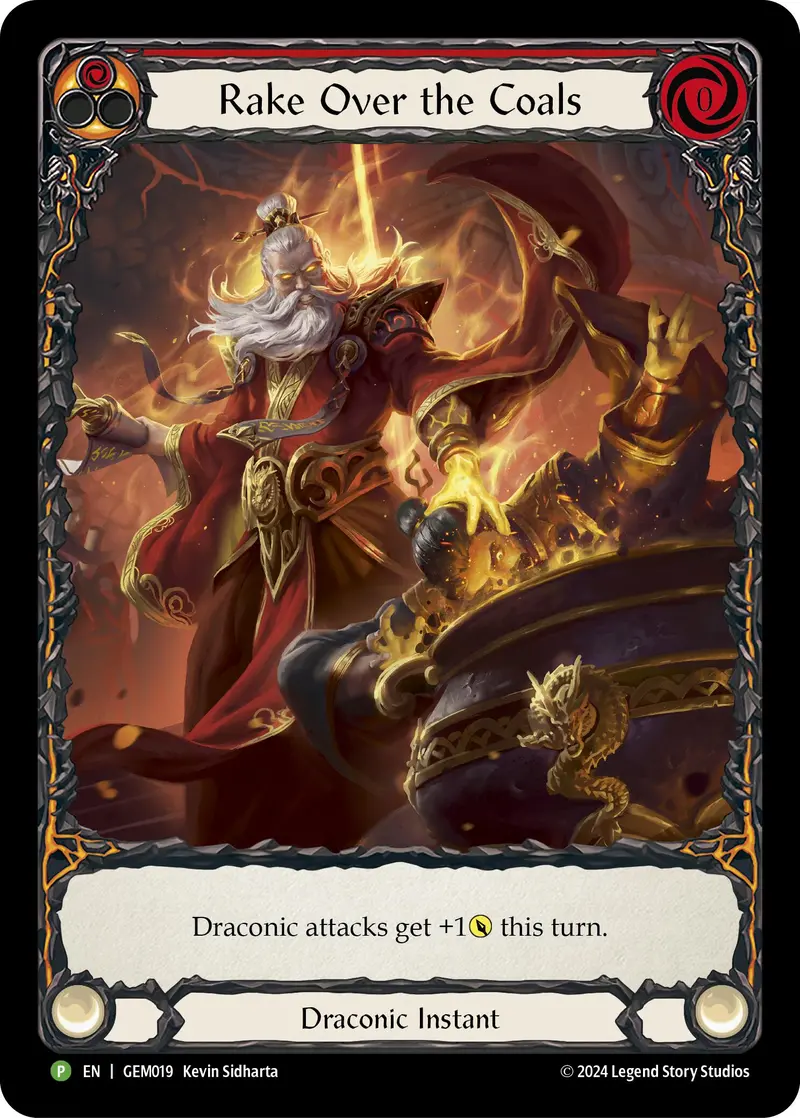Rake Over The Coals (Red) [Gem019] (Gem Pack 1)  Rainbow Foil 1
