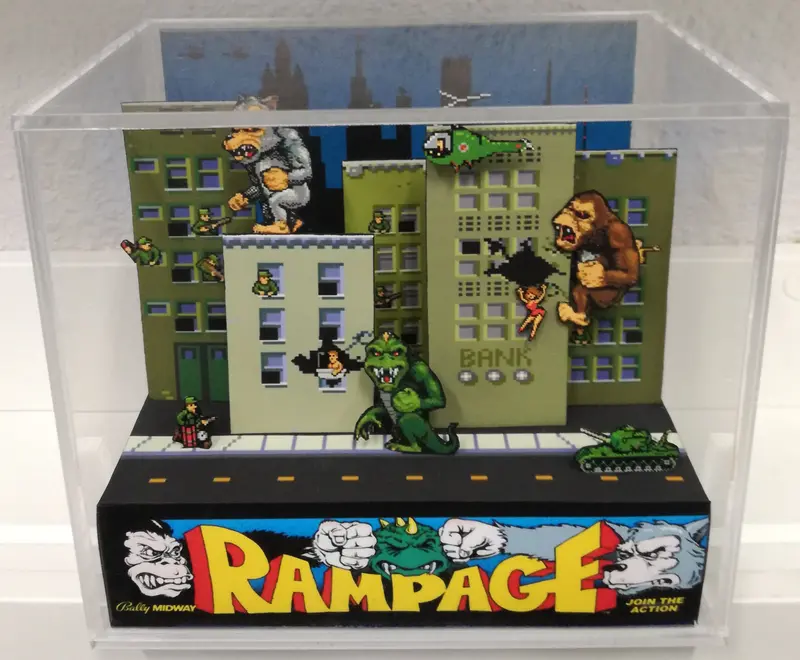 Rampage Cubic Diorama 1