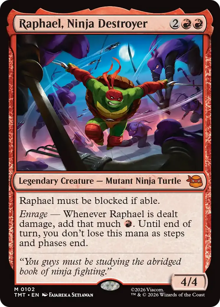 Raphael, Ninja Destroyer [Teenage Mutant Ninja Turtles] 1