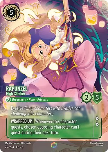 Rapunzel - High Climber (Enchanted) (214/204) [Reign Of Jafar] 1