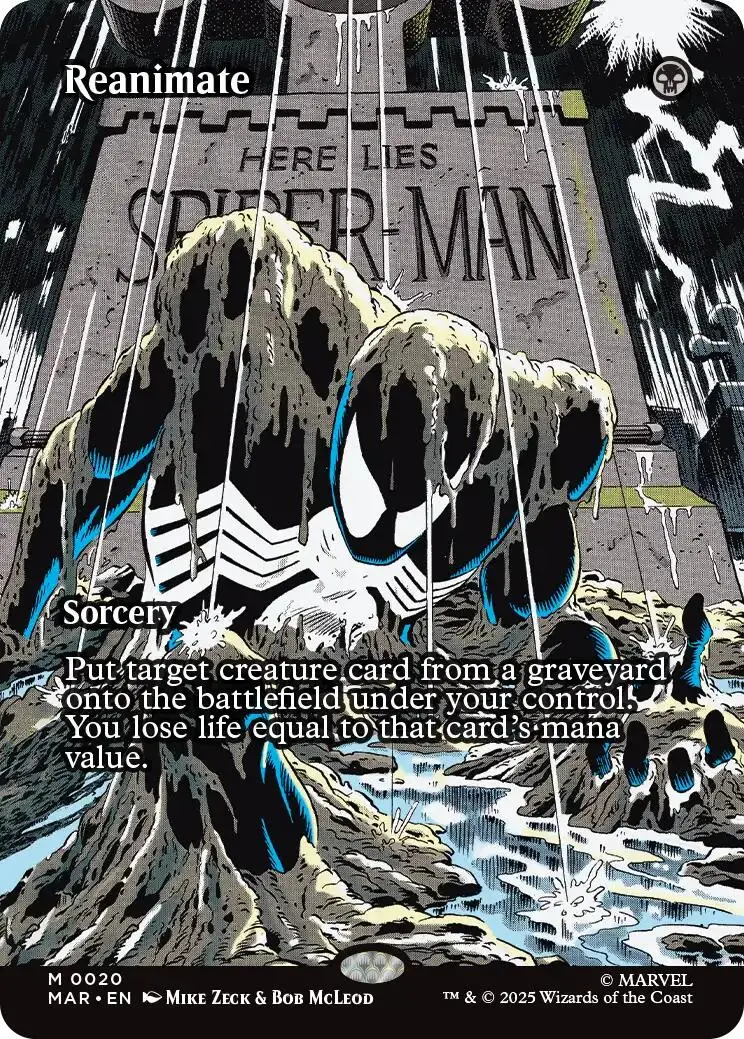 Reanimate (Borderless) [Marvel Universe: Eternal-Legal] 1