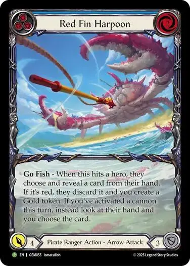 Red Fin Harpoon [Gem055] (Gem Pack 2) 1