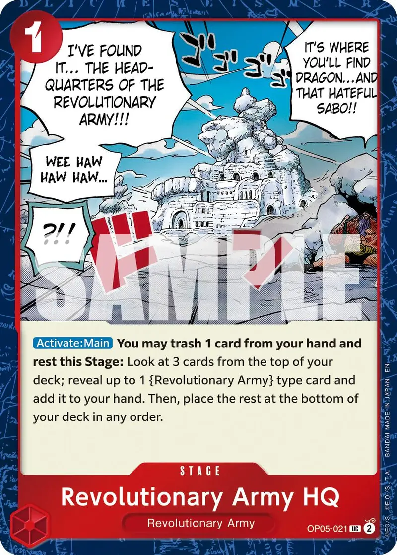 Revolutionary Army Hq (Pirate Foil) [Premium Booster -The Best- Vol. 2] 1