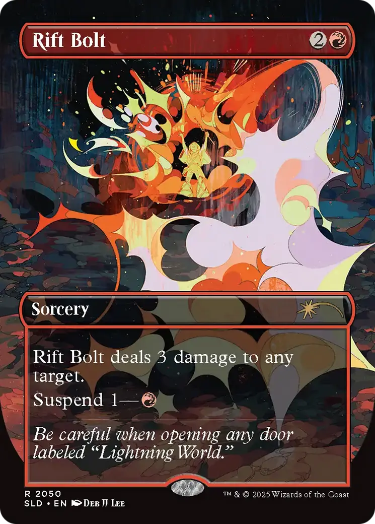 Rift Bolt (2050) [Secret Lair Drop Series] 1