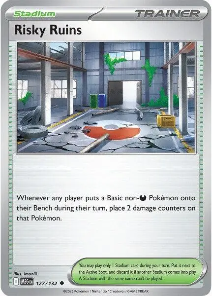 Risky Ruins (127/132) [Mega Evolution: Base Set] 1