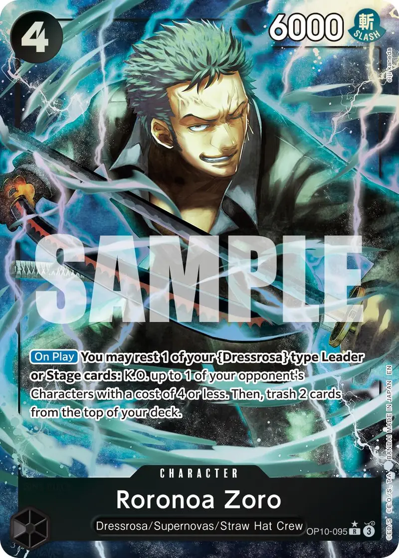 Roronoa Zoro (Op10-095) (Alternate Art) [Premium Booster -The Best- Vol. 2] 1