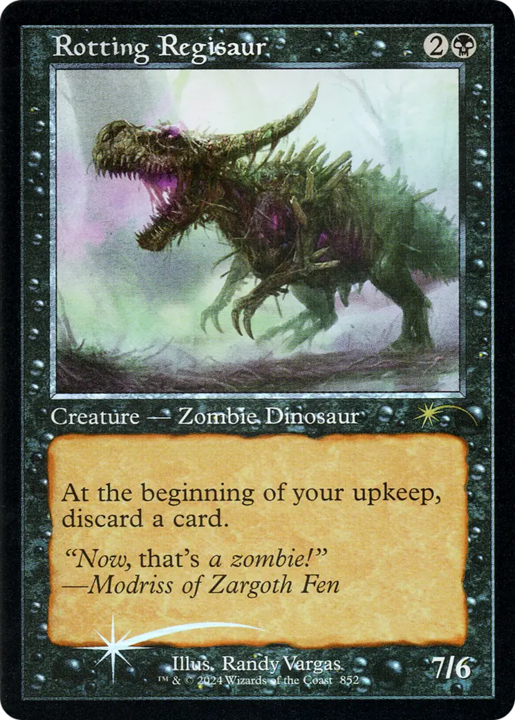 Rotting Regisaur (Retro Frame) [Secret Lair Drop Series] 1