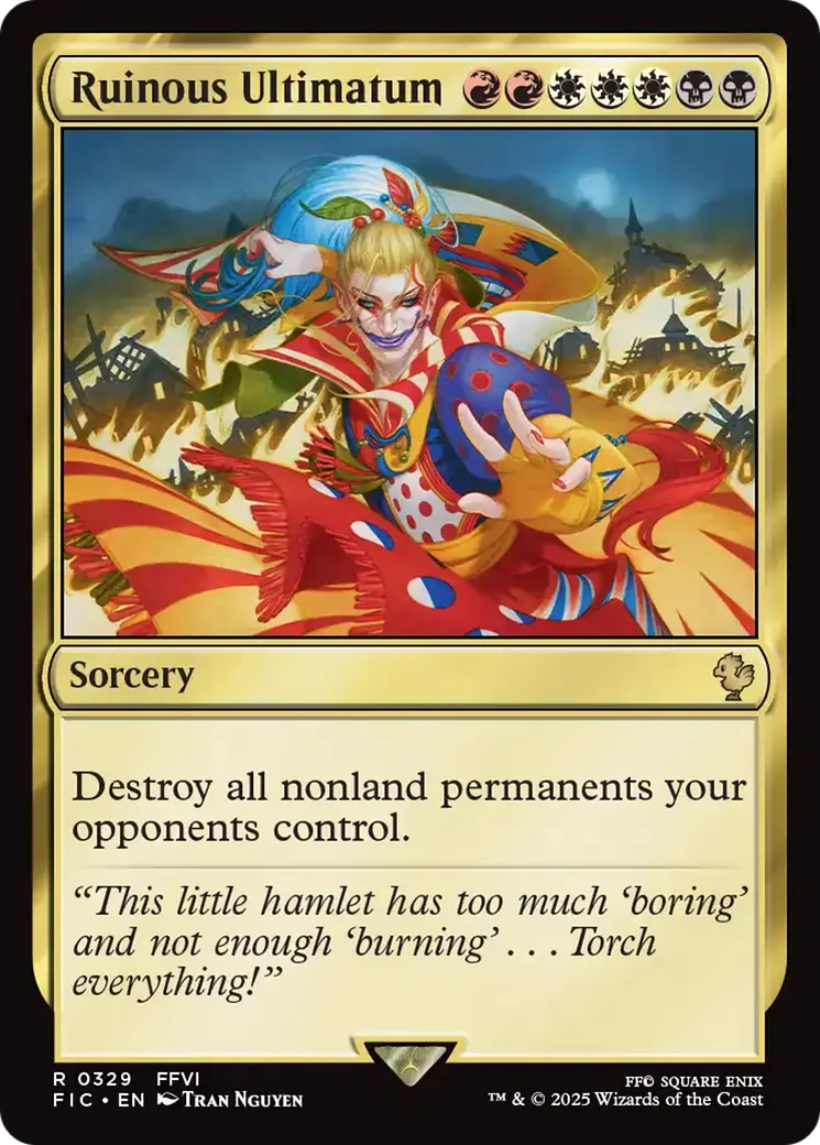 Ruinous Ultimatum [Final Fantasy Commander] 1