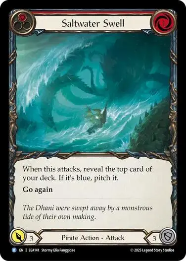 Saltwater Swell (Red) [Sea141] (High Seas) 1