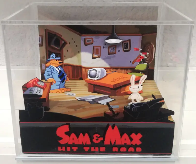 Sam & Max Hit The Road Cubic Diorama 1