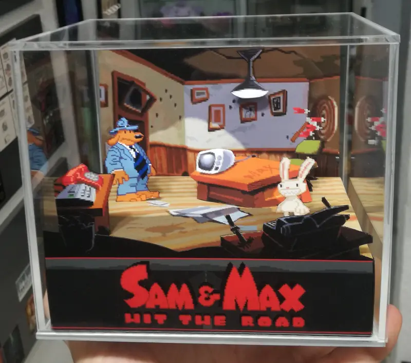Sam & Max Hit The Road Cubic Diorama 2