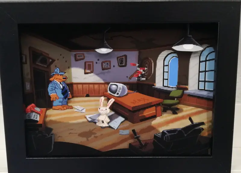Sam & Max Hit The Road Diorama 1